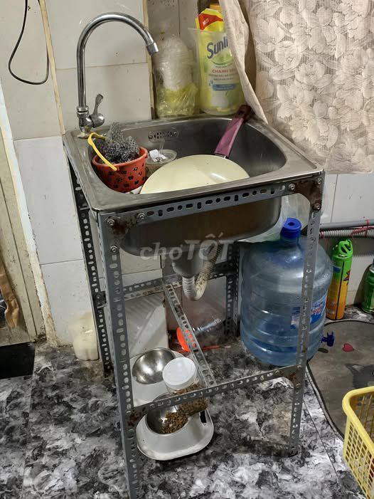 Bồn rửa chén Inox Đơn Bạc. Mua bán Thiết bị vệ sinh, nhà tắm tại Quận 5 Tp Hồ Chí Minh được đăng bởi Hội Đồ Điện Tử hình 1