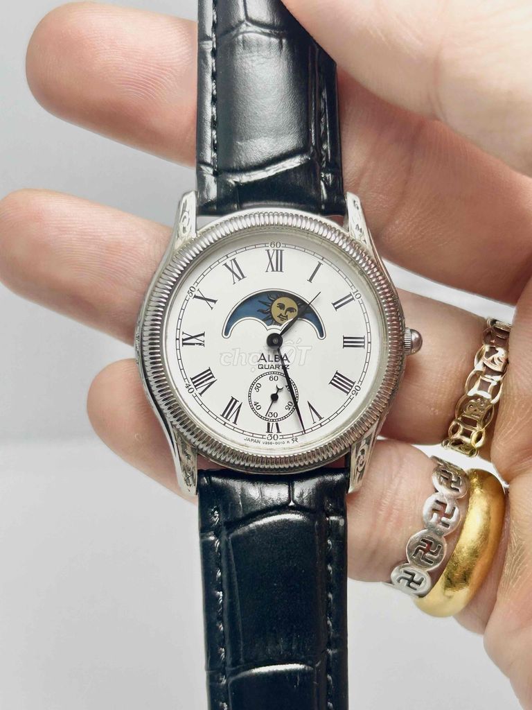 Đồng hồ Alba Bạc đúc Vintage Unisex Pin. Mua bán Đồng hồ tại Quận Hoàn Kiếm Hà Nội được đăng bởi Nguyễn Nam Anh  hình 1