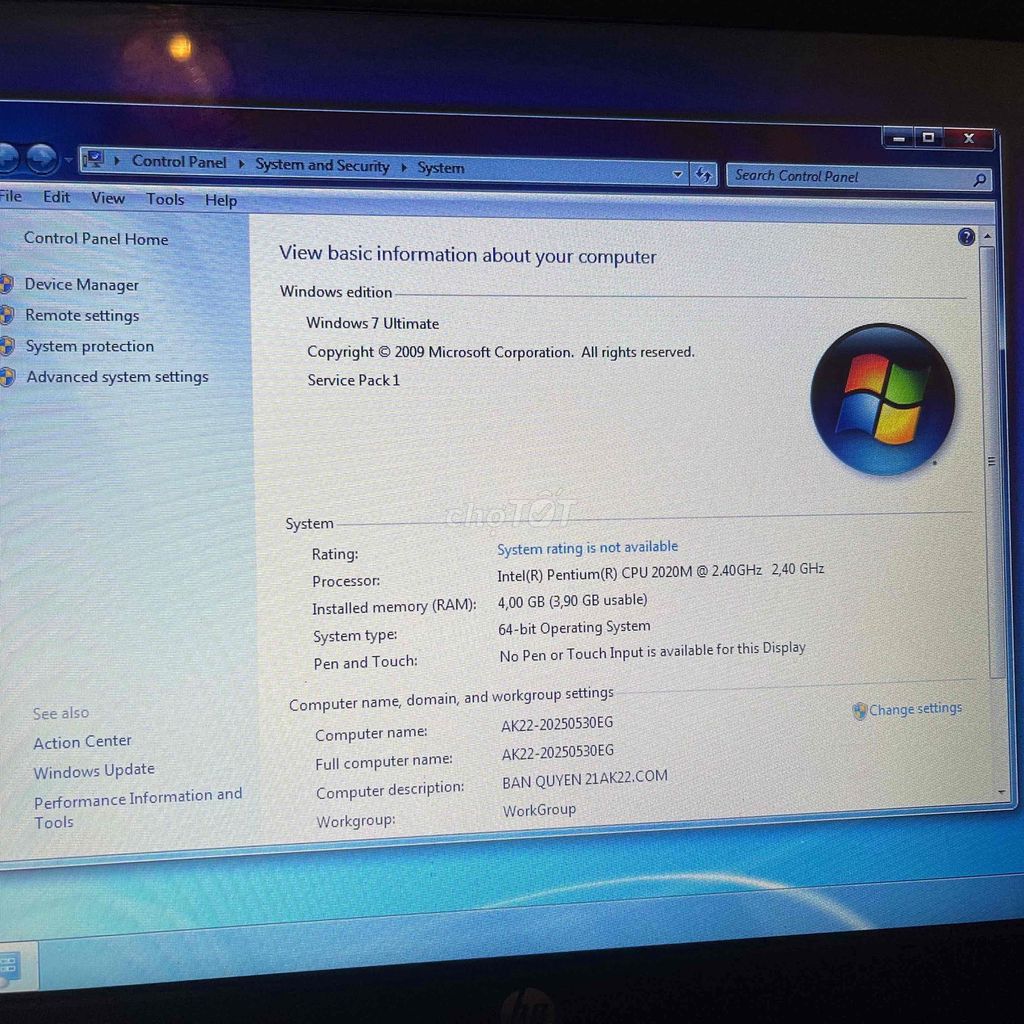 Laptop cũ ít dùng, bao lướt web học online. Mua bán Laptop tại Huyện Bình Chánh Tp Hồ Chí Minh được đăng bởi Thân Nguyễn hình 6