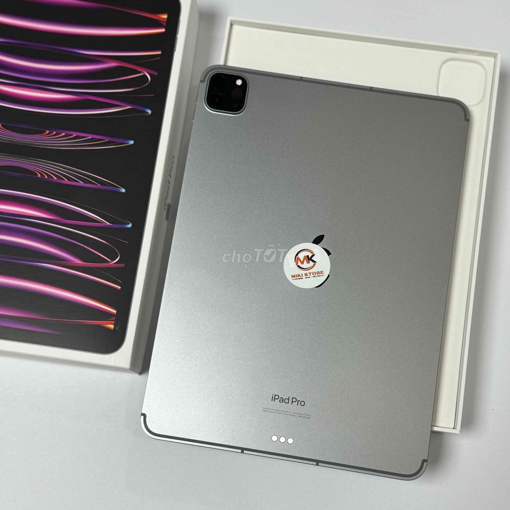 iPad Pro 11 M2 WIFI 5G 128G Grey Fullbox pin 100. Mua bán Máy tính bảng tại Quận 10 Tp Hồ Chí Minh được đăng bởi Miki Store hình 1