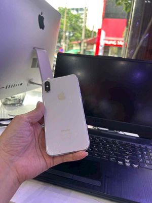 iphone Xs trắng 64gb qtế mỹ pin 100 zin áp suất
