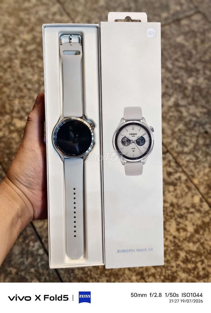 Xiaomi Watch S4 Bạc silicone. Mua bán Thiết bị đeo thông minh tại Thành phố Buôn Ma Thuột Đắk Lắk được đăng bởi HN Mobile BMT hình 1