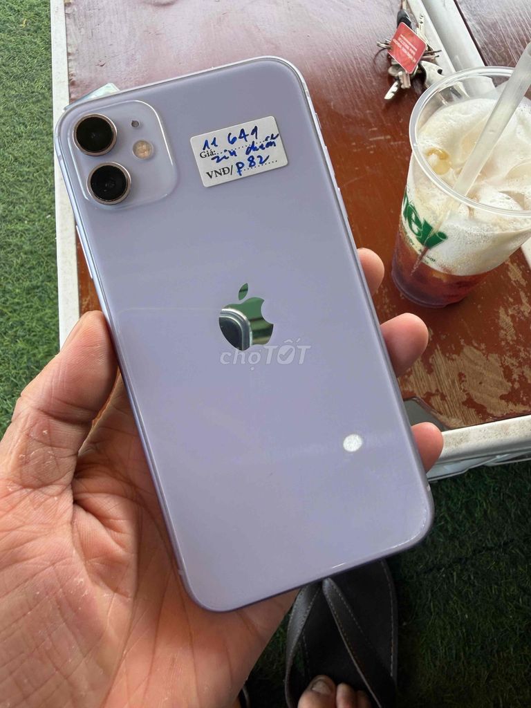 Apple iPhone 11 64GB Tím Đã qua sử dụng. Mua bán Điện thoại tại Quận Tân Phú Tp Hồ Chí Minh được đăng bởi gia phát hình 1