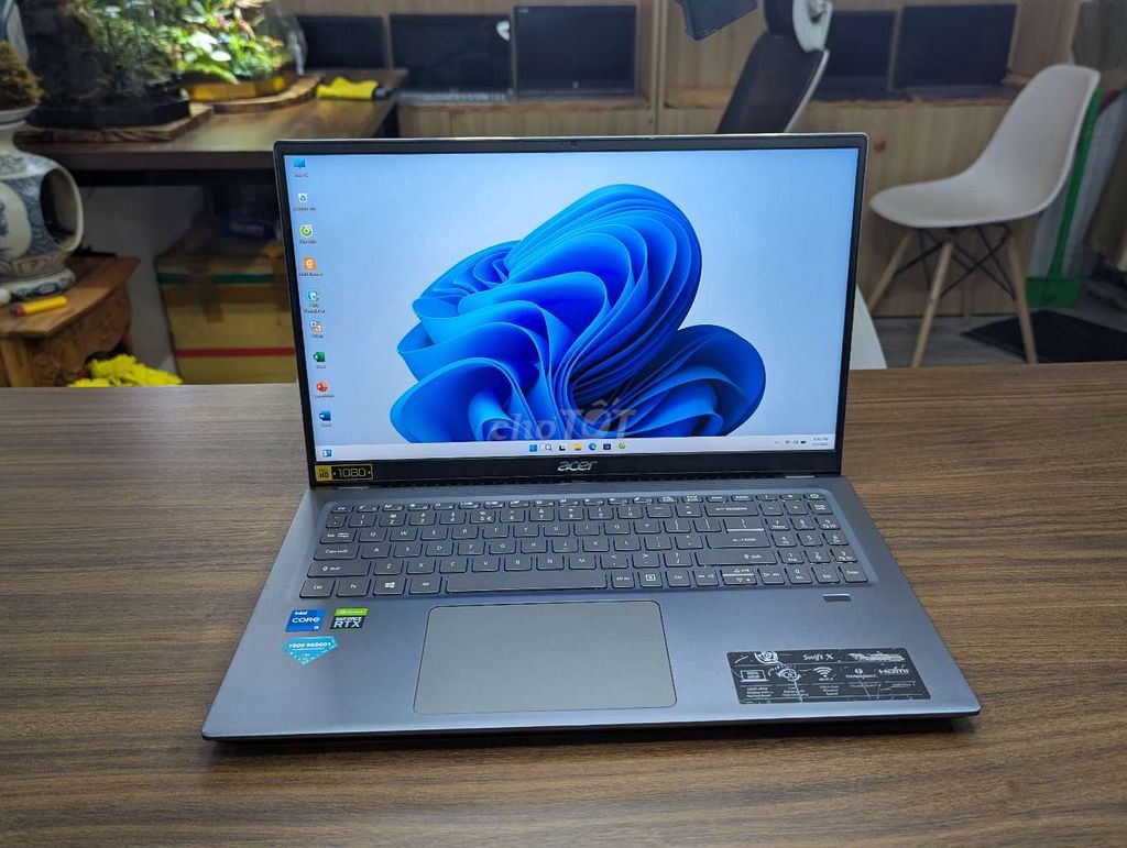 Acer Swift SFX16-51G I5-11320H/16GB/512GB/RTX 3050. Mua bán Laptop tại Thành phố Thuận An Bình Dương được đăng bởi LAPTOP VŨ PMV  hình 1