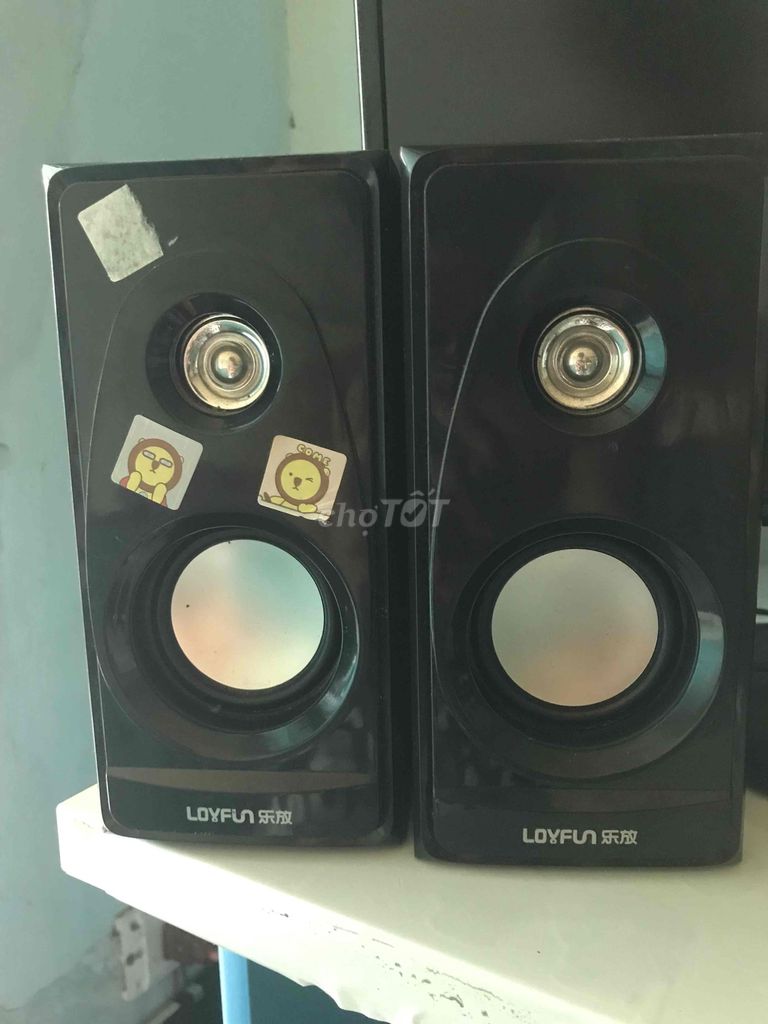 Loa vi tính Loyfun Đen đã sử dụng. Mua bán Tivi, Âm thanh tại Quận Thanh Khê Đà Nẵng được đăng bởi phong lê hình 1