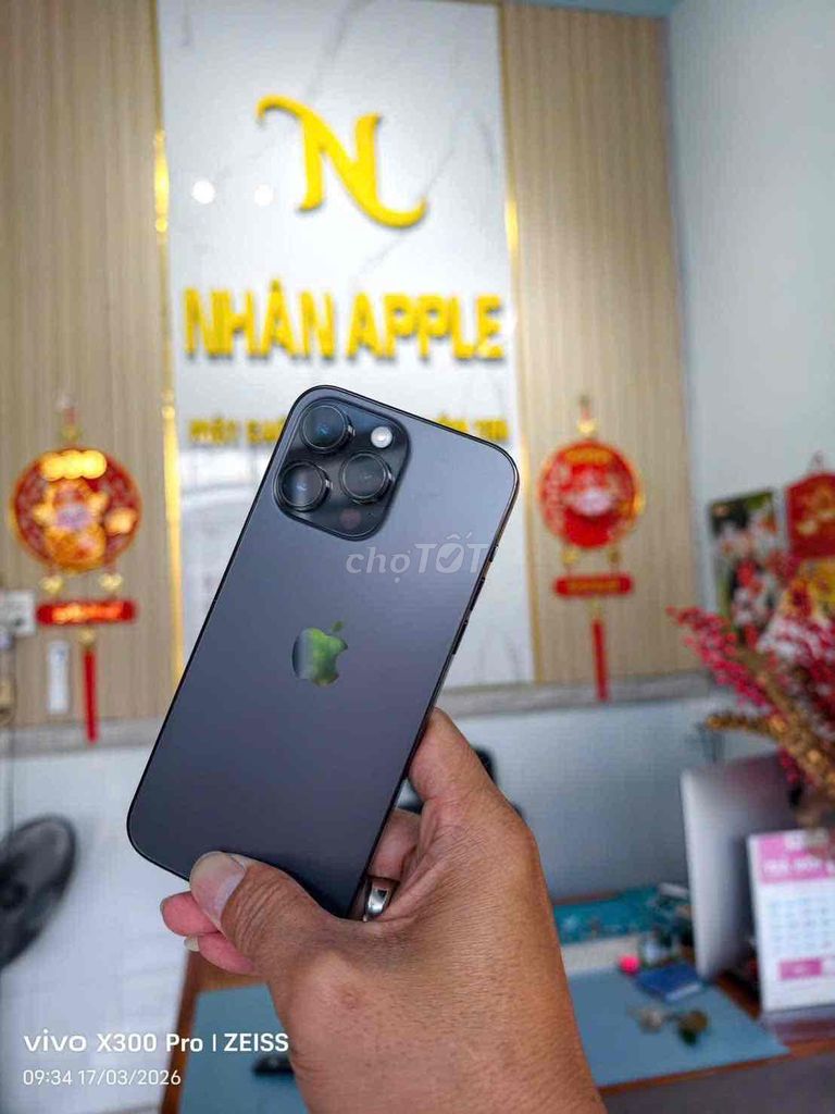 IPHONE 14 PRM 256gb ĐEN QT MỸ ZIN ÁP ĐẸP P92. Mua bán Điện thoại tại Thành phố Cà Mau Cà Mau được đăng bởi NHAN APPLE hình 1