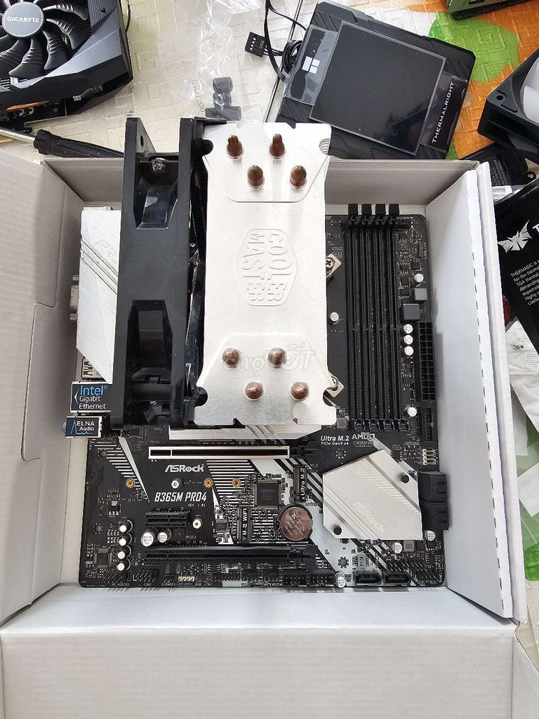 Bo mạch chủ ASRock B365M Pro4. Mua bán Linh kiện (RAM, Card...) tại Thị xã Duy Tiên Hà Nam được đăng bởi Sơn hình 1
