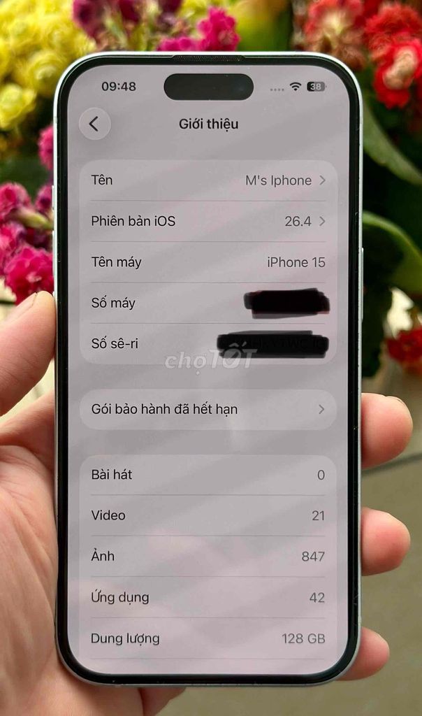 Apple iPhone 15 128GB Xanh Blue. Mua bán Điện thoại tại Quận Tây Hồ Hà Nội được đăng bởi minh hình 1