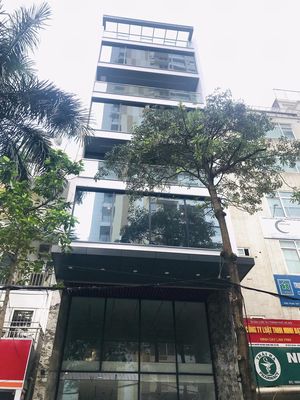 Cho thuê nhà mặt phố Trần Đăng Ninh, Cầu Giấy 75 mét 6T 1 hầm mới đẹp