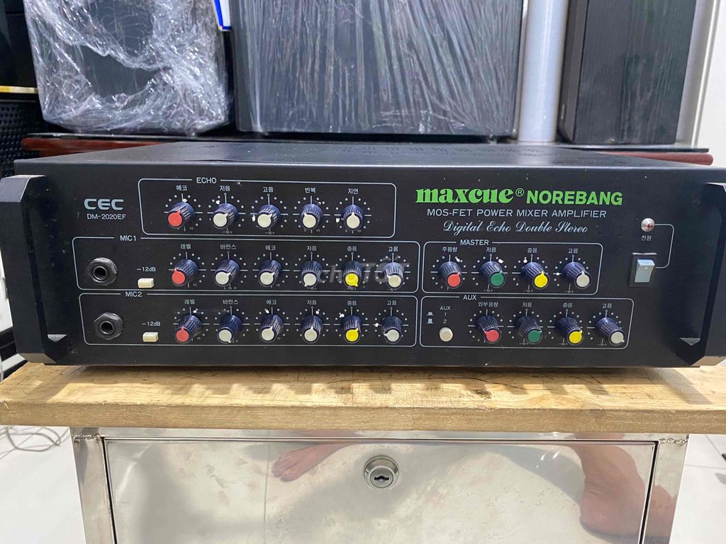 âm ly karaoke(( CEC Hàn quốc)) chạy sò (MOS- FET ). Mua bán Tivi, Âm thanh tại Quận 11 Tp Hồ Chí Minh được đăng bởi Duy Nguyễn hình 1