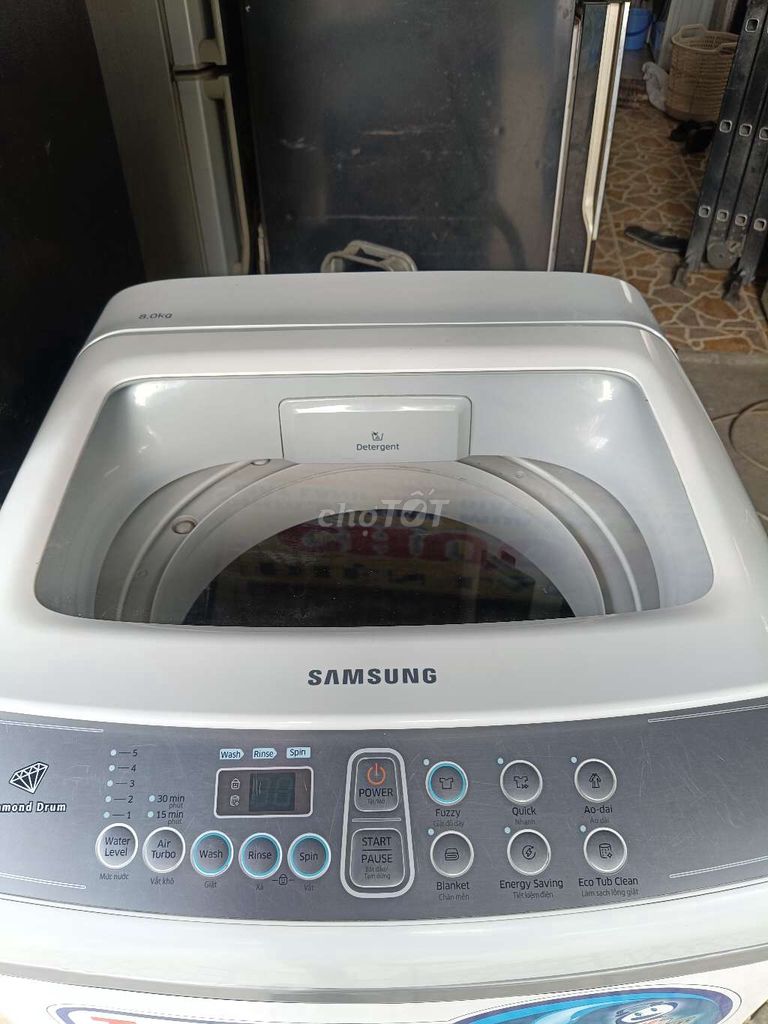 Máy giặt Samsung 8kg Trắng. Mua bán Máy giặt tại Quận Liên Chiểu Đà Nẵng được đăng bởi VIỆT MAZDA BT50 hình 1
