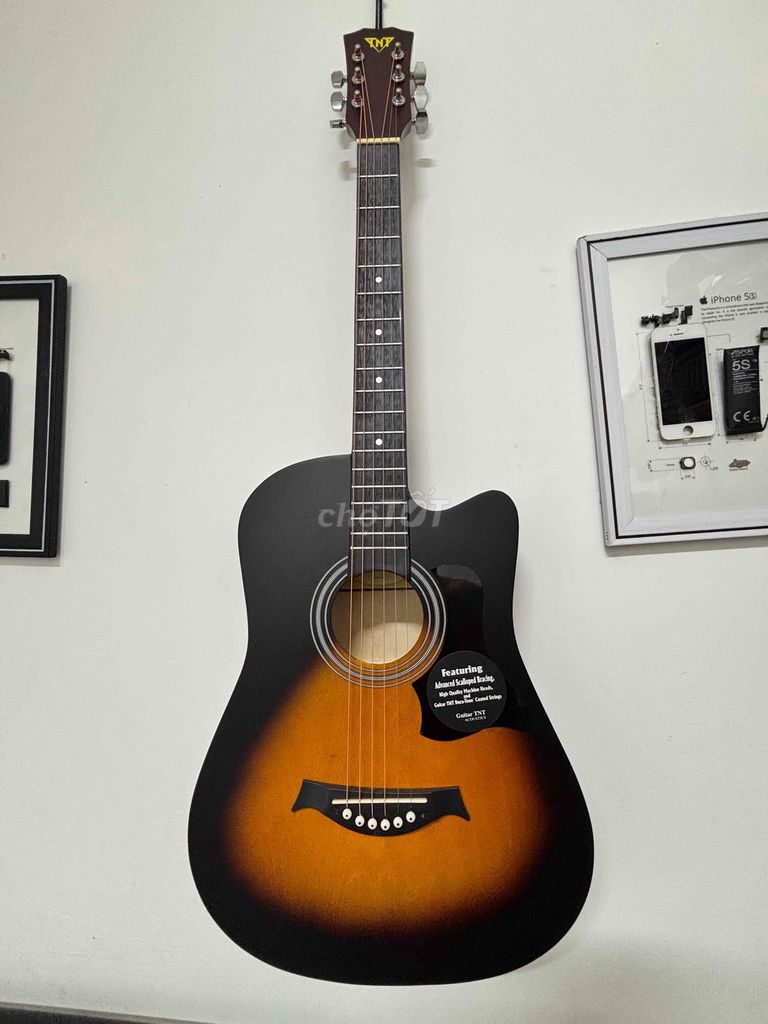 Đàn guitar acoustic Guitar TNT Gỗ Nâu Đen. Mua bán Nhạc cụ tại Quận 5 Tp Hồ Chí Minh được đăng bởi TRỌNG hình 1