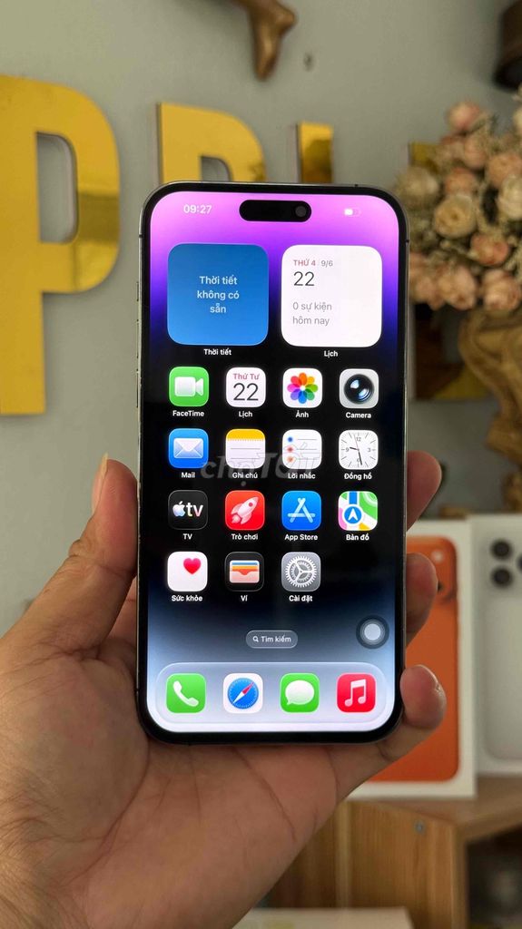 Apple iPhone 14 Pro Max 256GB Tím. Mua bán Điện thoại tại Quận Ninh Kiều Cần Thơ được đăng bởi Minh  hình 1