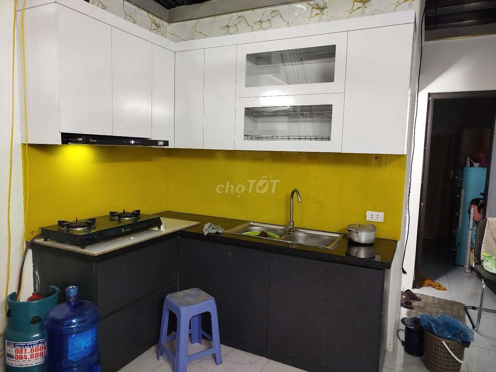 Tủ bếp gỗ MDF lõi xanh bền, đẹp tại xưởng SX . Mua bán Tủ, kệ gia đình tại Quận Hoàng Mai Hà Nội được đăng bởi Hoàng minh hình 1