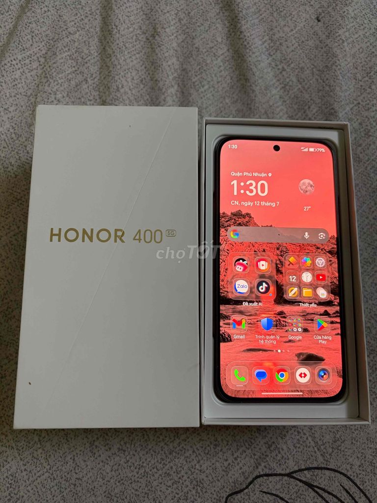 Honor 400 5G 12GB/256GB Đen. Mua bán Điện thoại tại Quận Tân Bình Tp Hồ Chí Minh được đăng bởi Ben hình 1