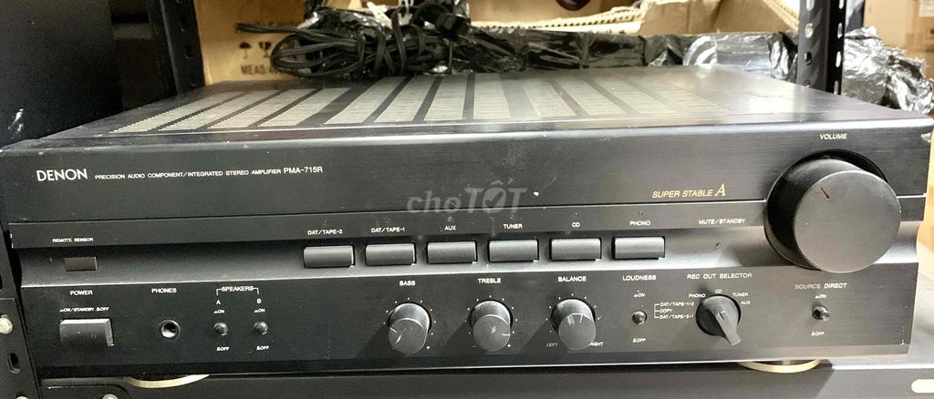 Amply Denon PMA-715R Đen. Mua bán Tivi, Âm thanh tại Quận Tân Phú Tp Hồ Chí Minh được đăng bởi Hàng Japan hình 1