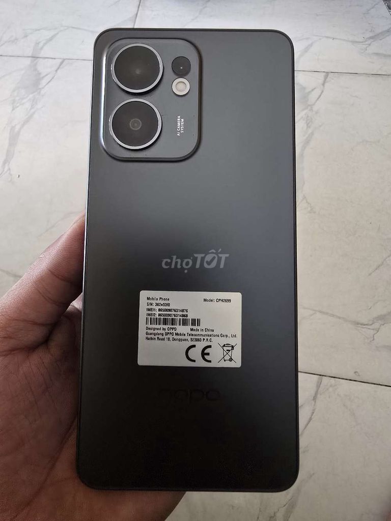 Oppo Reno 13F 5G 256GB,máy zin,đẹp. Mua bán Điện thoại tại Huyện Hóc Môn Tp Hồ Chí Minh được đăng bởi Tín Phát hình 1