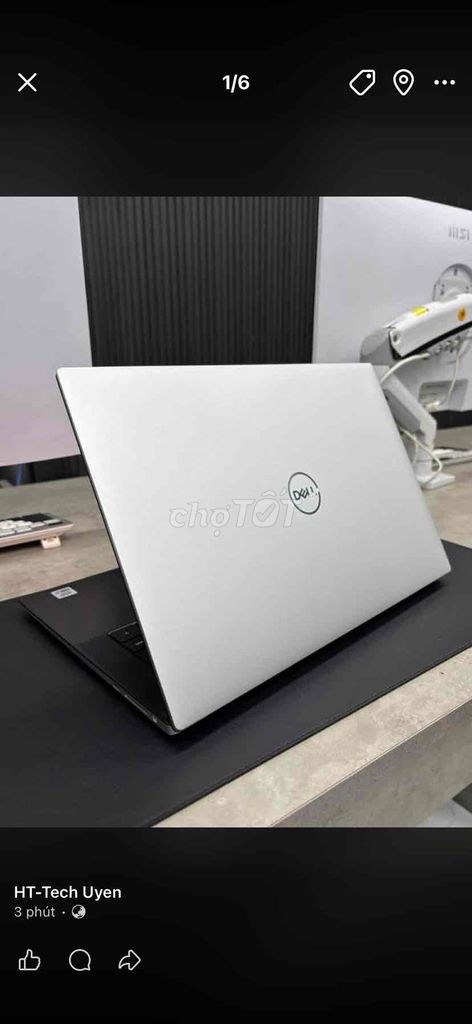💎 Dell XPS 15 9500 i7 4K GTX1650Ti Giá Tốt. Mua bán Laptop tại Thành phố Biên Hòa Đồng Nai được đăng bởi Uyên Phạm hình 1