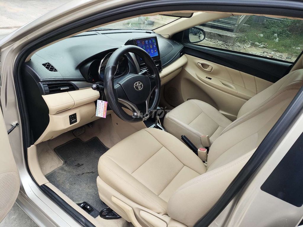 Toyota Vios 2018 E AT Vàng cát. Mua bán Ô tô tại Thành phố Vinh Nghệ An được đăng bởi Thành Chung hình 8
