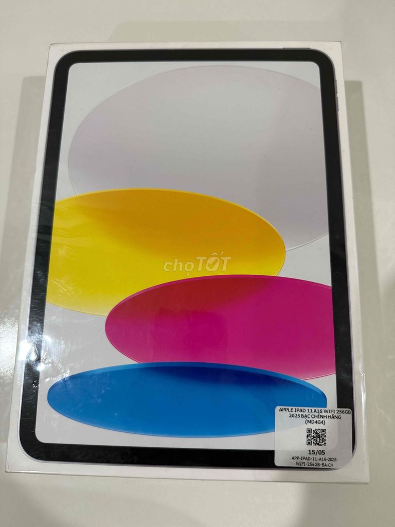 iPad A16 256GB Bạc - Được Tặng, Mới 100% Seal. Mua bán Máy tính bảng tại Quận Sơn Trà Đà Nẵng được đăng bởi Phan Linh hình 1