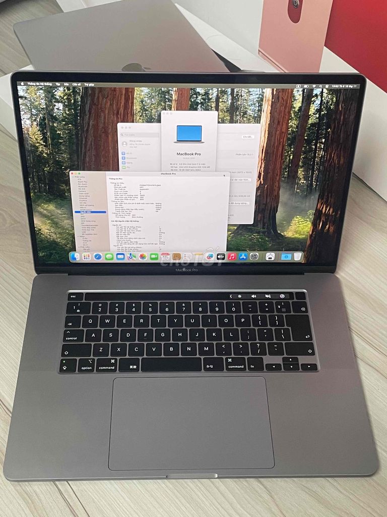 Macbook pro 2019-16” i7 / 16 / 512