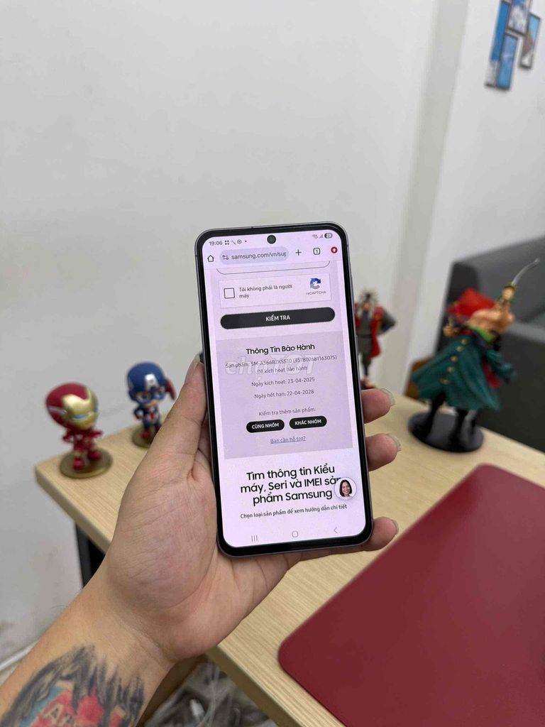 Samsung A56 8GB/128GB Xám Như mới 99%. Mua bán Điện thoại tại Quận Đống Đa Hà Nội được đăng bởi KT Hà Nội Mobile hình 1