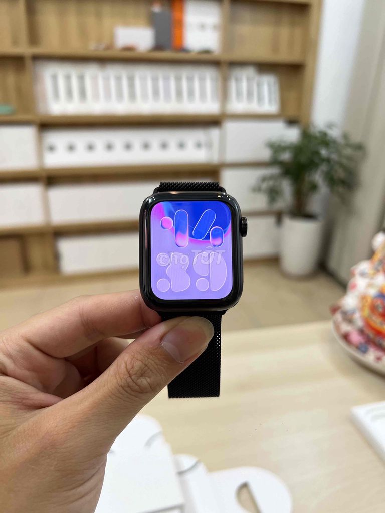 Apple Watch Series 6 44mm Titan Đen. Mua bán Thiết bị đeo thông minh tại Quận Đống Đa Hà Nội được đăng bởi Cửa Hàng AZ Shop chuyên Apple Watch hình 1