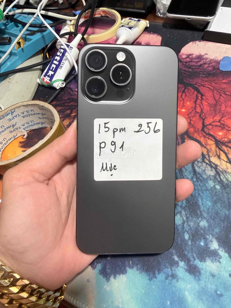iPhone 15 Pro Max 256GB Đen. Mua bán Điện thoại tại Huyện Tân Phước Tiền Giang được đăng bởi Le Duy Hong Duc hình 1