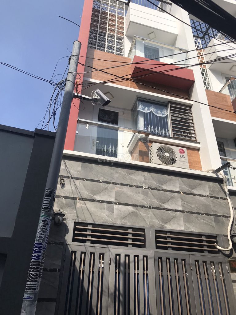 Cho thuê nhà đường Chu Văn An, P26, Bình Thạnh, 4x20m Tr + 2 L - 23TR