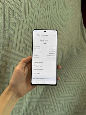 Samsung Galaxy Note 20 cty VN 8/256GB. Mua bán Điện thoại tại Thành phố Thủ Dầu Một Bình Dương được đăng bởi Nga tuấn Đt Giá rẻ