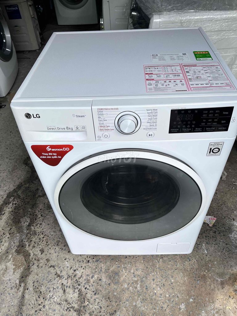 Máy giặt LG 8kg cửa ngang mơi 90%. Mua bán Máy giặt tại Thành phố Thủ Đức Tp Hồ Chí Minh được đăng bởi Điện Máy Thanh Lý SG HT hình 1