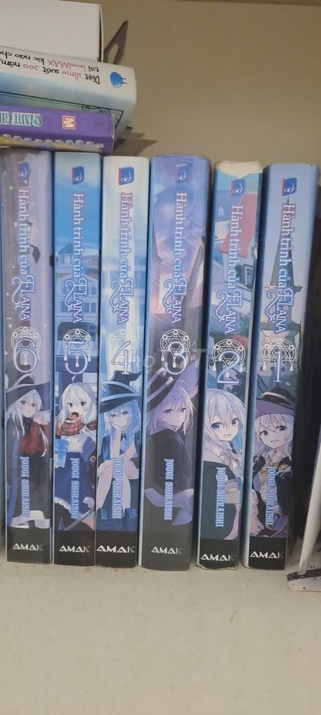 Sách Hành trình của Elaina 6 Tập cũ. Mua bán Sách tại Thị xã Gò Công Tiền Giang được đăng bởi Dang Dung hình 1