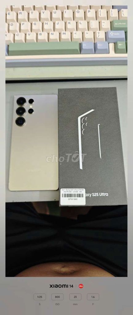 Samsung Galaxy S25 Ultra 256GB Titan Fullbox. Mua bán Điện thoại tại Quận Ninh Kiều Cần Thơ được đăng bởi Thông Nguyễn Store hình 1