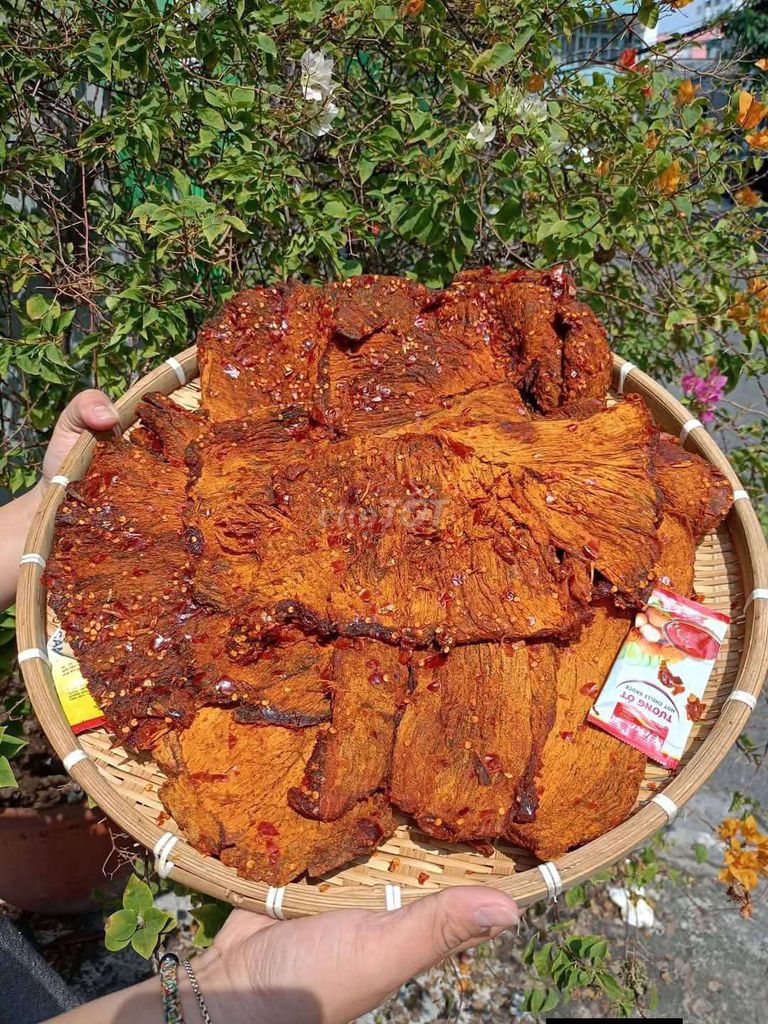 Thịt bò khô vị Cay. Mua bán Đồ ăn, thực phẩm và các loại khác tại Quận Bình Thạnh Tp Hồ Chí Minh được đăng bởi trúc cao  hình 1