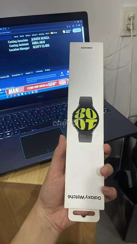 Samsung Galaxy Watch 6 44mm Đen. Mua bán Thiết bị đeo thông minh tại Quận Hoàng Mai Hà Nội được đăng bởi Nguyễn Minh Chiến  hình 1