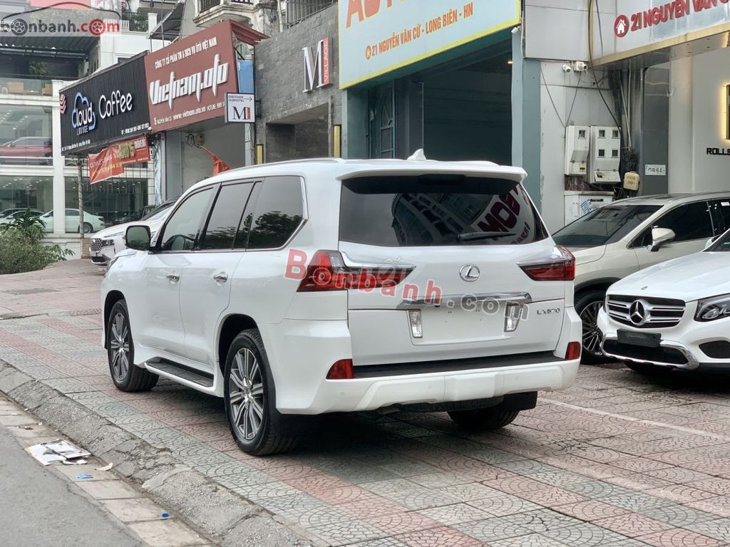 Lexus Lx570 màu trắng nội thất nâu nappa.. Mua bán Ô tô tại Quận Đống Đa Hà Nội được đăng bởi Nguyễn Trung Kiên hình 5