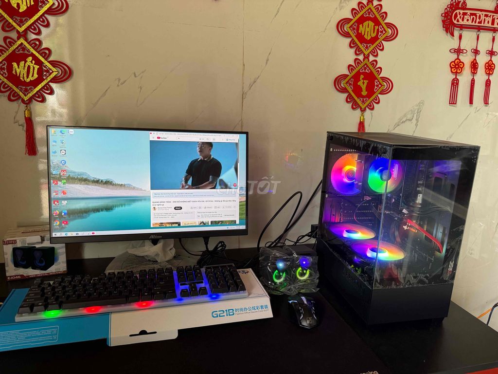 trọn bộ  game, văn phòng , ps, corel. Mua bán Máy tính để bàn tại Thành phố Buôn Ma Thuột Đắk Lắk được đăng bởi Tiến BMT47 hình 1