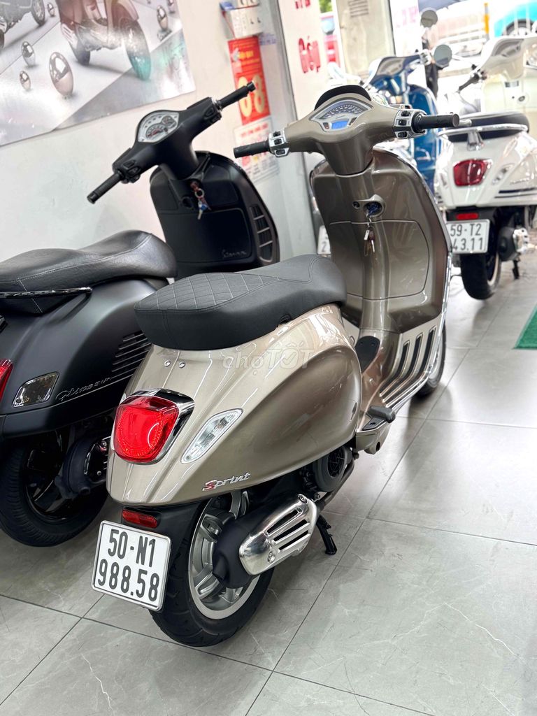 Piaggio Vespa Sprint 125 ABS iGet 2020 Nâu tft. Mua bán Xe máy tại Quận Phú Nhuận Tp Hồ Chí Minh được đăng bởi  vespa Nam Phương hcm  hình 6