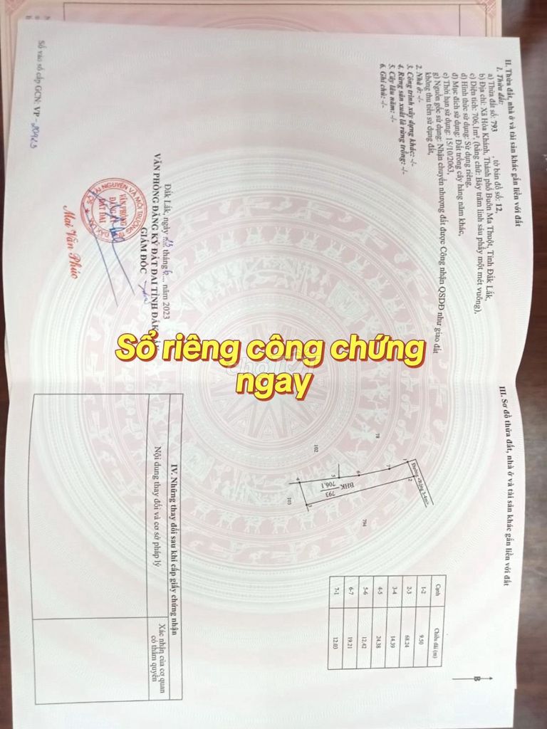 Cần bán lô đất vườn khu dân cư hiện hữu , đất thành phố , gần chợ. Mua bán Đất tại Thành phố Buôn Ma Thuột Đắk Lắk được đăng bởi Lê văn Chiến hình 5