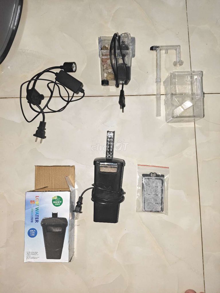 Lọc đáy, lọc thác bể cá. Mua bán Phụ kiện, Thức ăn, Dịch vụ tại Quận Gò Vấp Tp Hồ Chí Minh được đăng bởi Nhân Nguyễn Văn hình 1