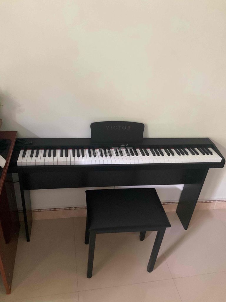 Đàn piano điện Victor 02 Đen Mới. Mua bán Nhạc cụ tại Huyện Đại Lộc Quảng Nam được đăng bởi Lê Đức Vỹ hình 1