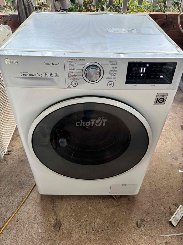 Máy giặt LG 9kg cửa ngang. Mua bán Máy giặt tại Huyện Châu Đức Bà Rịa - Vũng Tàu được đăng bởi Hà Minh hình 1