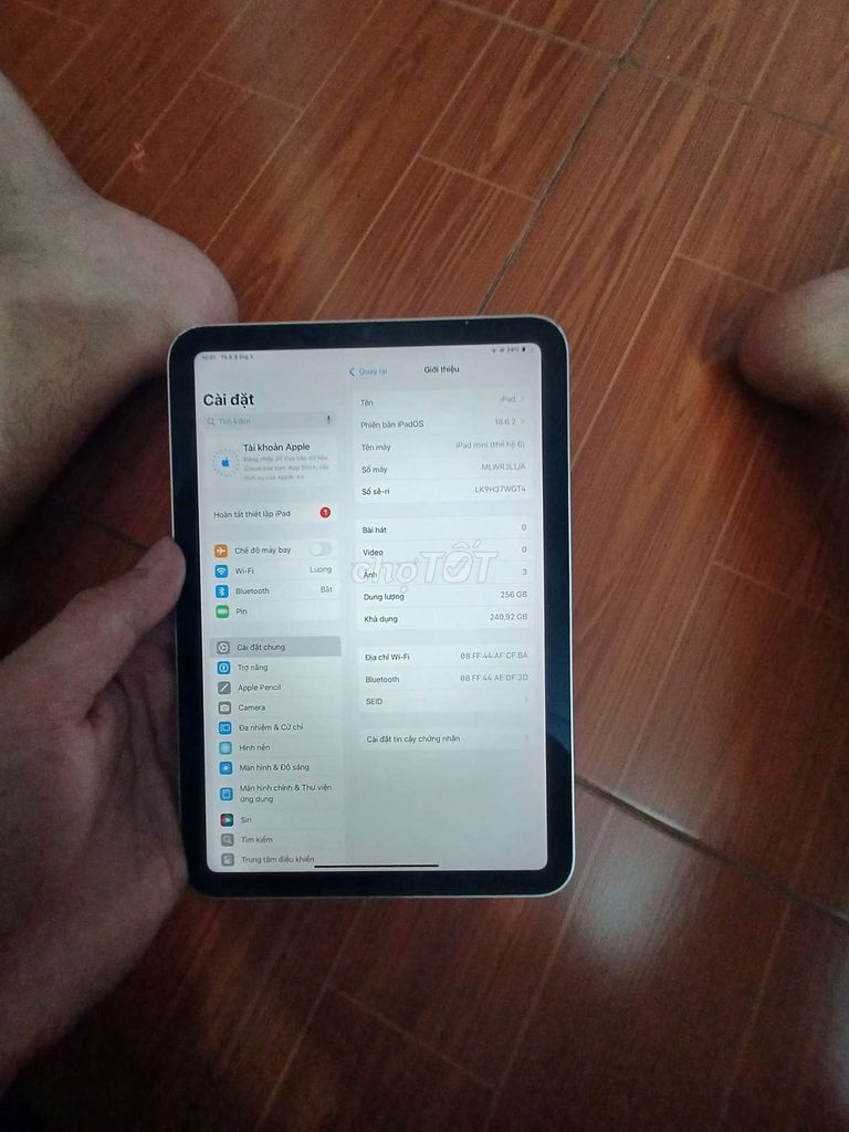 ipad mini6 256gb. Mua bán Máy tính bảng tại Quận Bắc Từ Liêm Hà Nội được đăng bởi lan hình 1