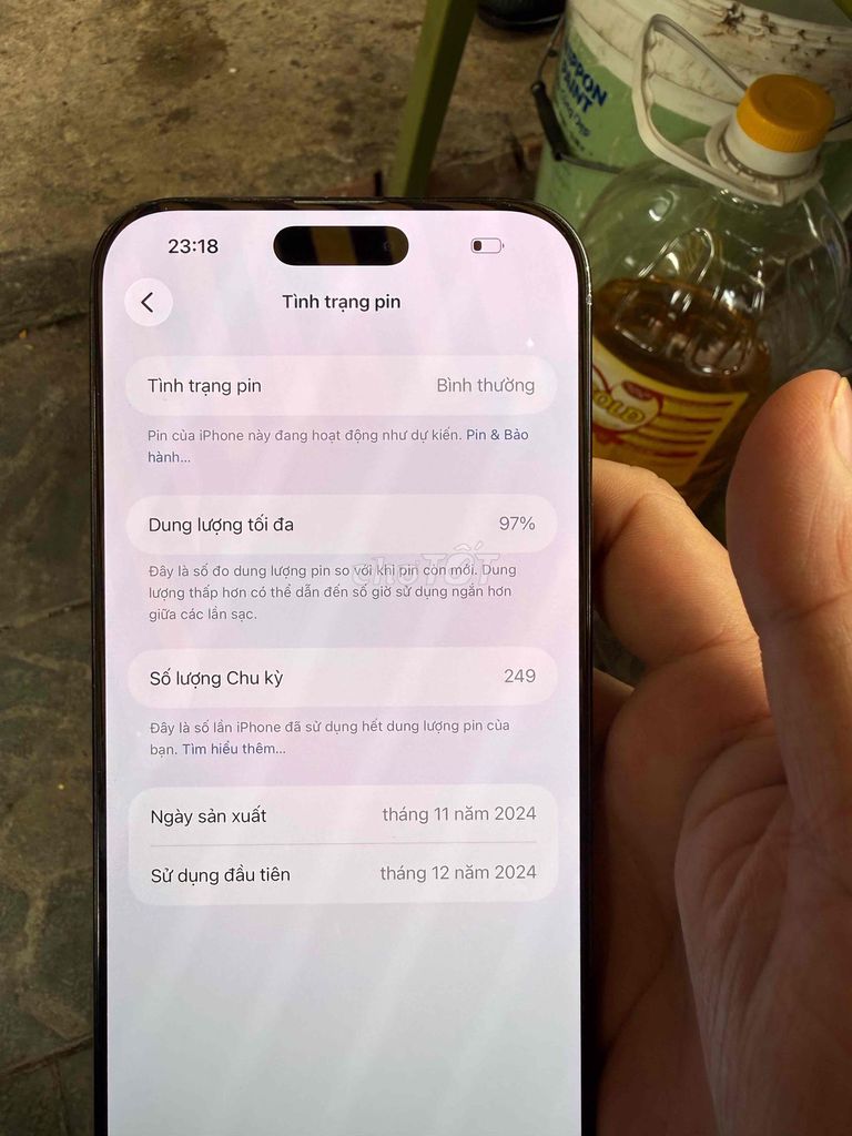 iPhone 16 Pro Max 256GB Đen. Mua bán Điện thoại tại Quận Bắc Từ Liêm Hà Nội được đăng bởi mai nguyệt tuệ hình 1