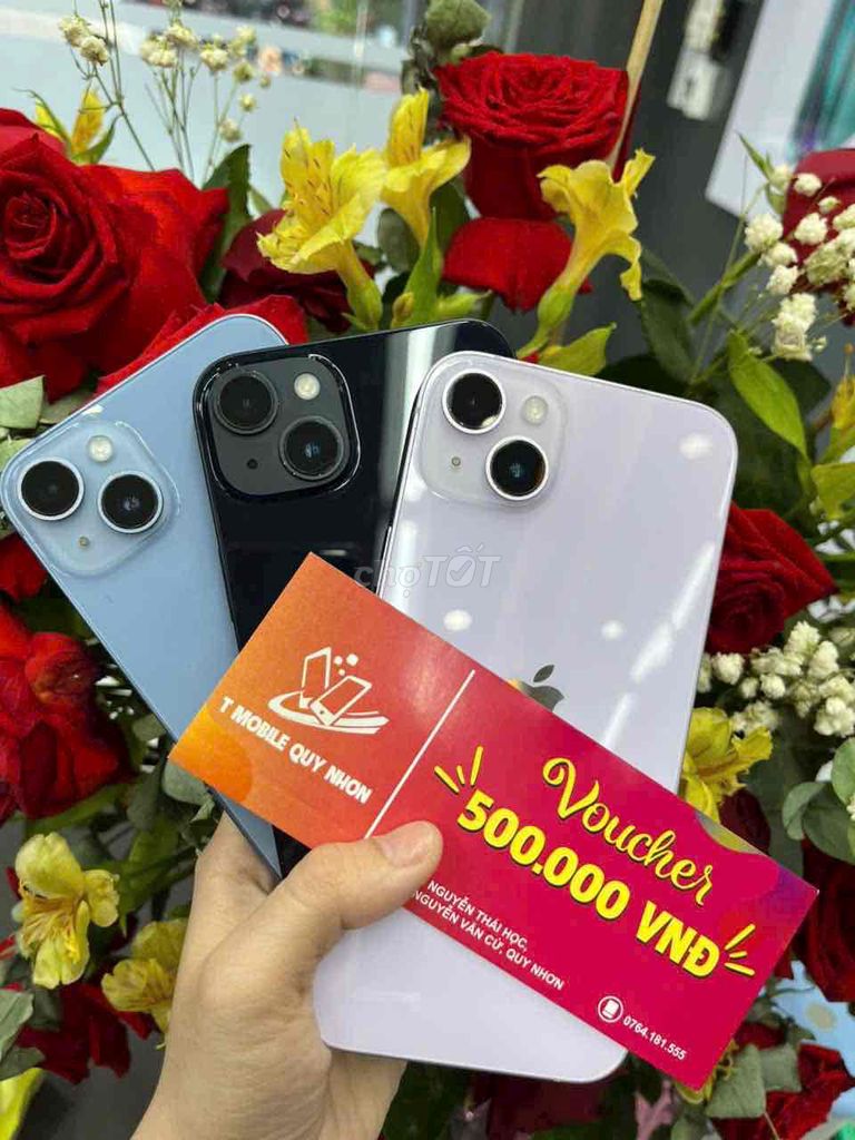 Apple iPhone 14 Xanh, Đen, Tím. Mua bán Điện thoại tại Thành phố Qui Nhơn Bình Định được đăng bởi TMOBILE QUY NHƠN TRẢ GÓP BAO ĐẬU SINH VIÊN hình 1