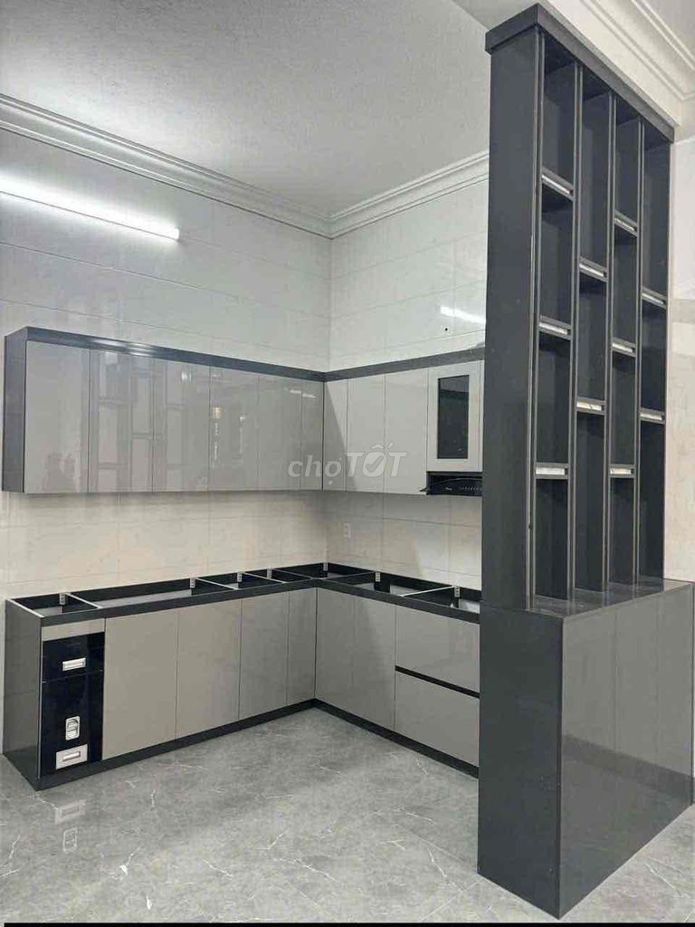 Tủ bếp Phúc Trường An Nhựa ECOPLAST Xám chống ẩm. Mua bán Tủ, kệ gia đình tại Quận 11 Tp Hồ Chí Minh được đăng bởi Nội Thất Gia Đình hình 1