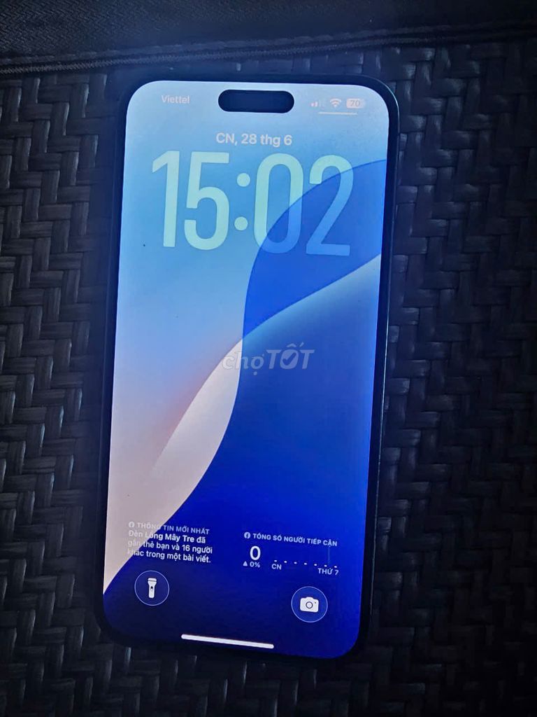 Apple iPhone 14 Pro Max Tím Đã sử dụng. Mua bán Điện thoại tại Huyện Thanh Trì Hà Nội được đăng bởi Tên chưa cung cấp hình 1