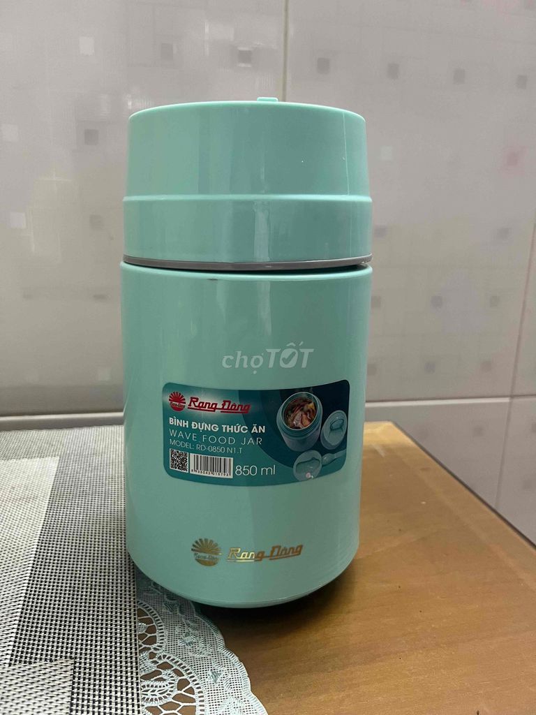 Bình đựng thức ăn Rạng Đông RD 0850 N1.T. Mua bán Dụng cụ nhà bếp tại Quận 12 Tp Hồ Chí Minh được đăng bởi 2hand luxury hình 1