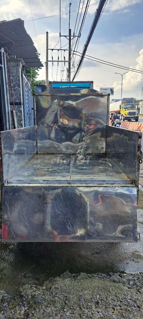 Xe thùng full inox 304 ,máy 200cc. Mua bán Phương tiện khác tại Huyện Cẩm Mỹ Đồng Nai được đăng bởi huynh thanh tong hình 3