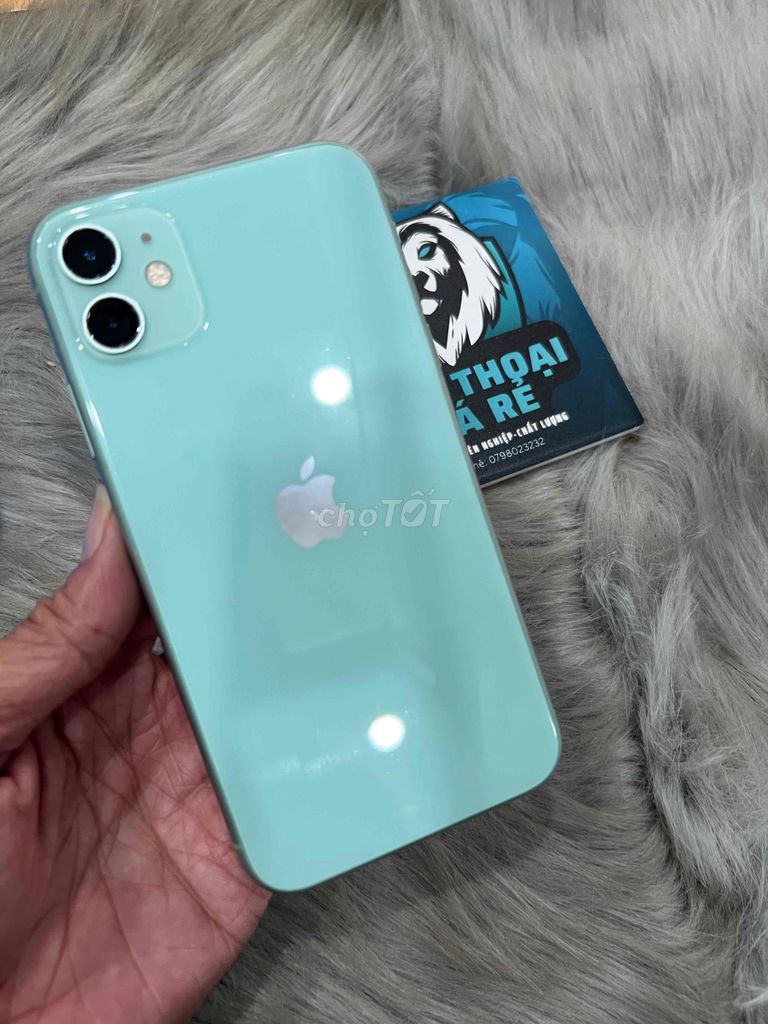 Apple iPhone 11 64GB Xanh ngọc Đã sử dụng. Mua bán Điện thoại tại Thành phố Rạch Giá Kiên Giang được đăng bởi điện thoại giá rẻ hình 1